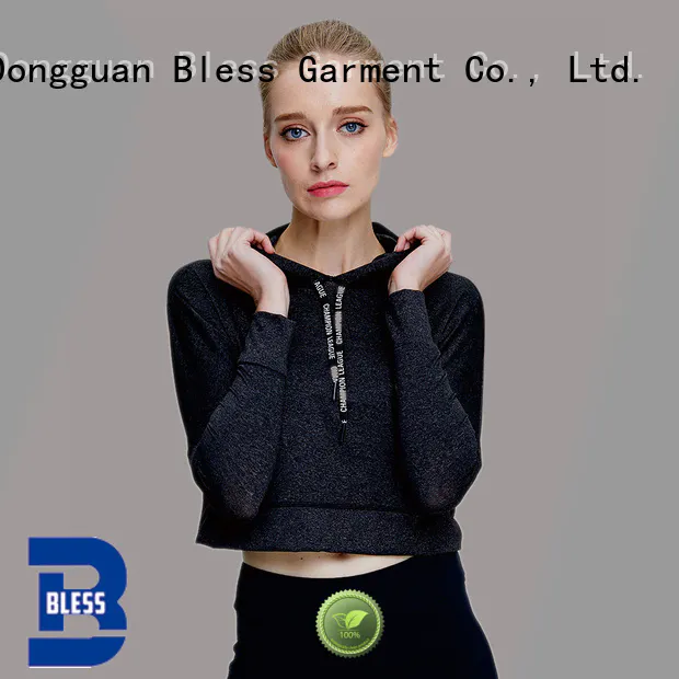 Bless sport hoodie wholesale for yoga
