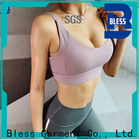 Bless Anti-Bacterial running bra factory price for sport