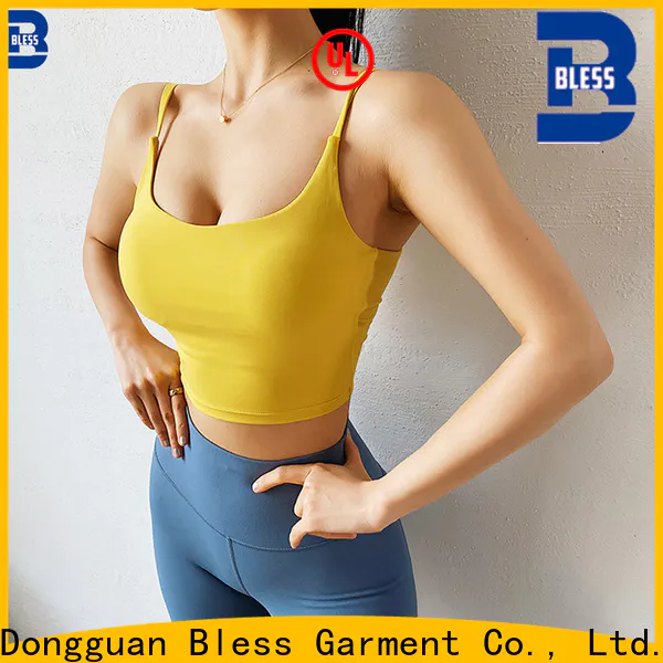 Bless wholesale seamless gym top factory price for sport