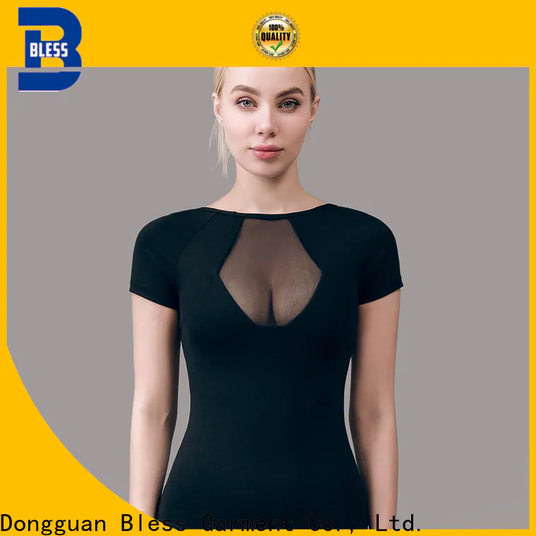 Bless ladies gym top factory price for sport