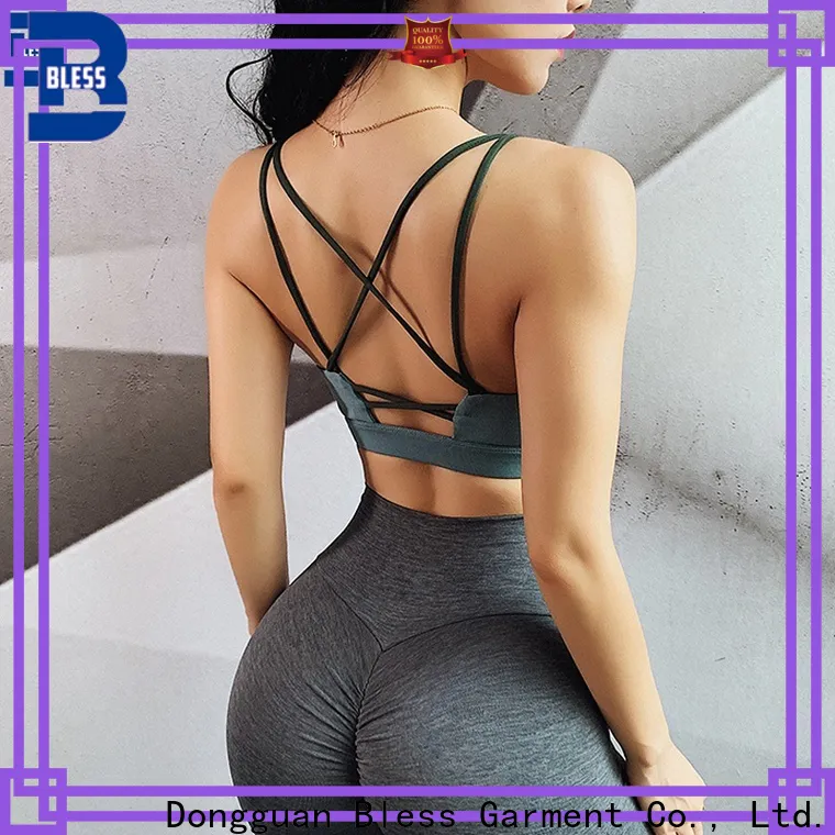 Bless wholesale seamless gym top from China for sport