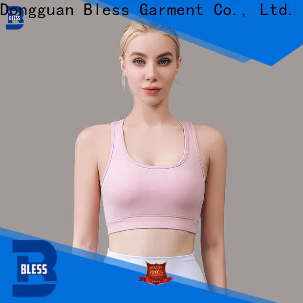 Bless wholesale ladies sports tops from China for gym