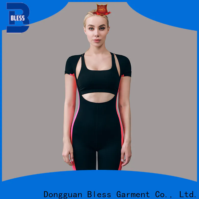 backless yoga jumpsuit loose factory price for exercise