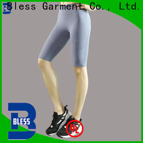 Bless Garment customized running shorts with pockets inquire now for workout