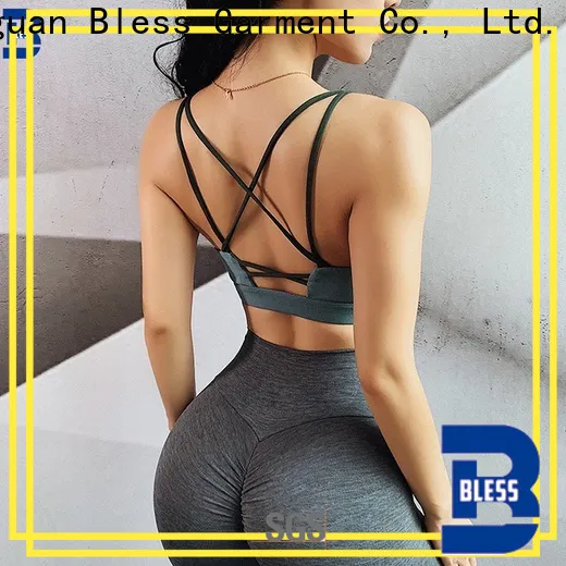 Bless Garment womens sports tops factory price for running