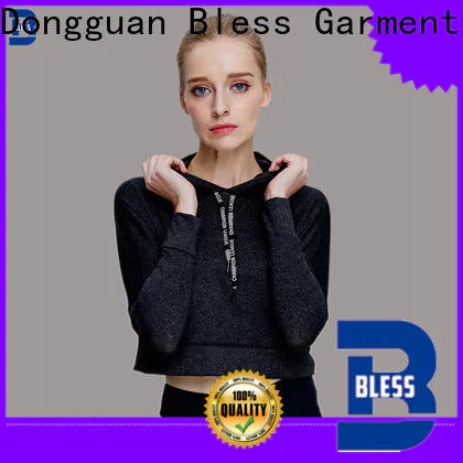 Bless Garment superior quality ladies sweatshirts wholesale for yoga