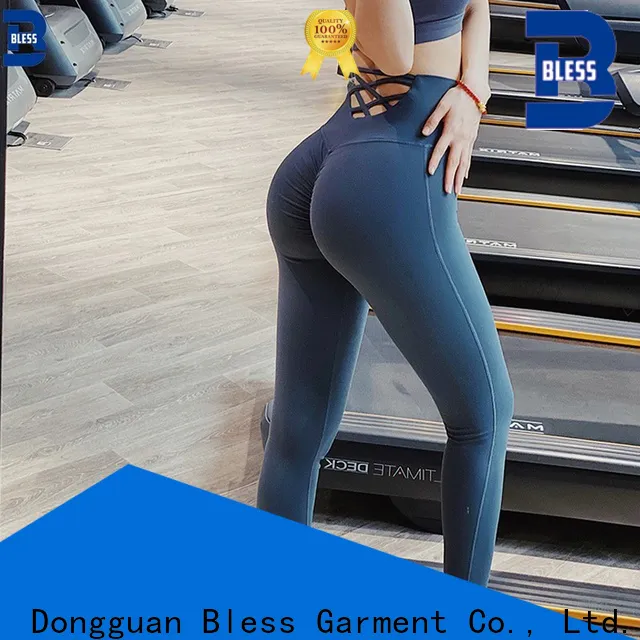 Bless Garment high-elastic workout yoga pants supplier for women