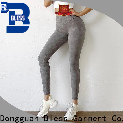 Bless Garment high-elastic workout yoga pants wholesale for workout