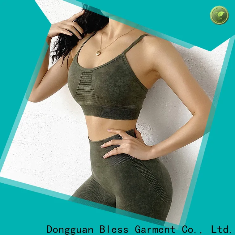 Bless Garment tight yoga leggings seamless manufacturer bulk production