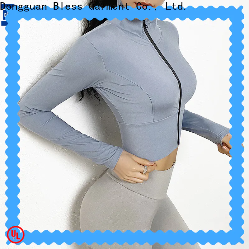 Bless Garment professional workout tops for women wholesale for sport