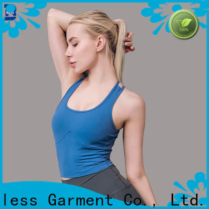 Bless Garment mesh workout top from China for running