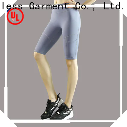 nylon ladies exercise shorts from China for workout