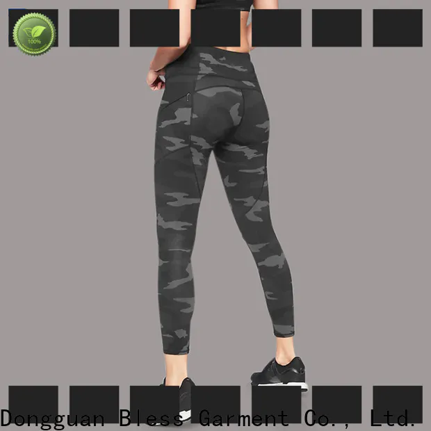 Bless Garment camo leggings best supplier for workout