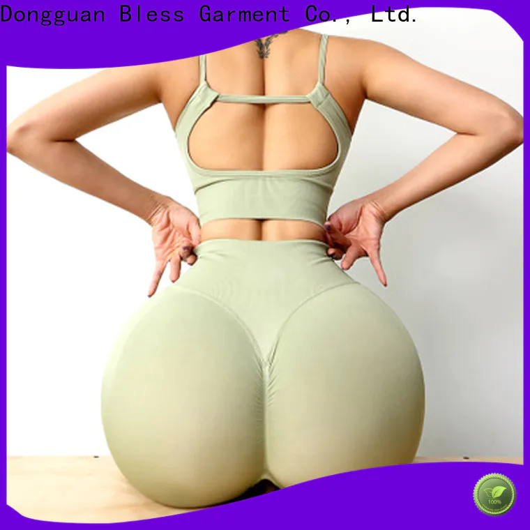 Bless Garment igh-waist yoga seamless leggings directly sale for promotion