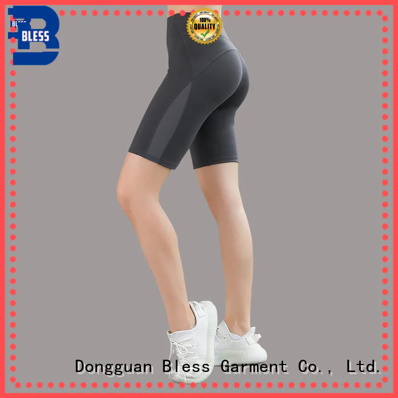 Bless nylon running shorts from China for workout