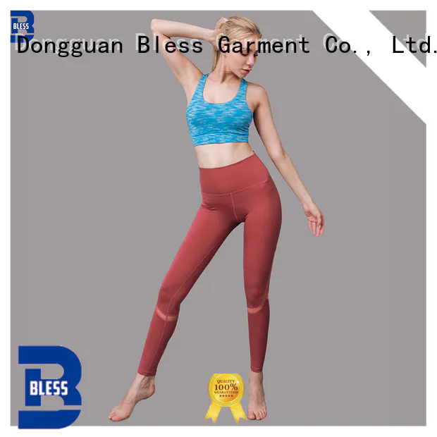 Bless breathable high waisted yoga pants wholesale for women