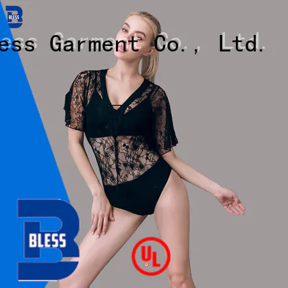 Bless black tight jumpsuit wholesale for exercise