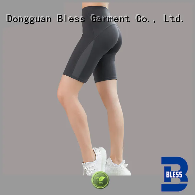 Bless gym shorts customized for workout