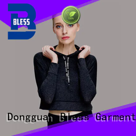 Bless good selling ladies sweatshirts wholesale for workout